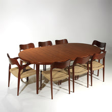 Load image into Gallery viewer, STUNNING Mid Century Niels Møller and VV Møbler Dining Set