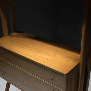 Mid-Century Oak Bookcase - In Manner of Kurt Østervig