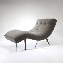 Load image into Gallery viewer, Gorgeous Adrian Pearsall Wave Chaise Lounge Chair for Craft Associates