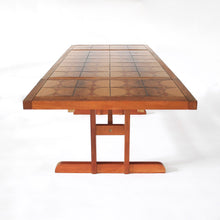 Load image into Gallery viewer, Danish Modern Dining Table Gangsø Møbler with Tile Inlay - Long 103&quot;