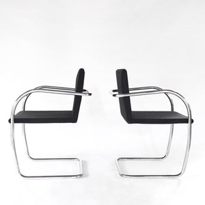 Vintage Mies van der Rohe Brno Chairs for Knoll Mid Century Modern