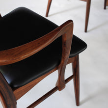 Load image into Gallery viewer, Stunning Rosewood ‘Eva’ Dining Chairs by Niels Koefoed Vintage Mid Century Danish